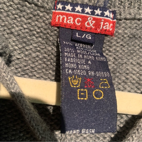 Mac & Jac Wool Blend Poncho - Picture 11 of 12